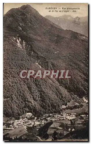 Ansichtskarte AK Bareges vue plongeante et le Pic de l'Ayre