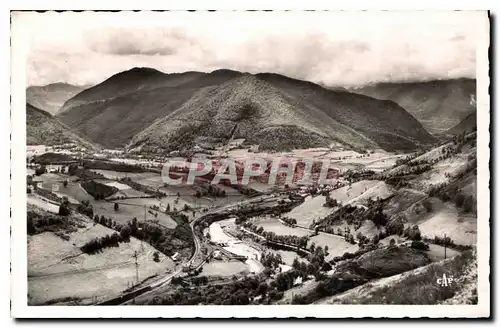 Ansichtskarte AK Arreau vue prise de la montee du Col d'Aspin