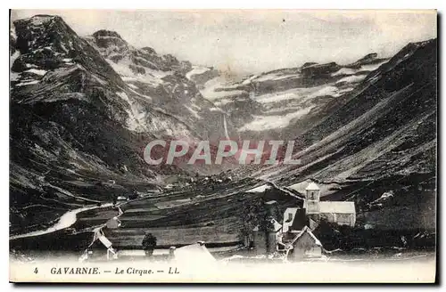 Cartes postales Gavarnie le Cirque