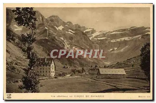 Cartes postales Vue generale du Cirque de Gavarnie