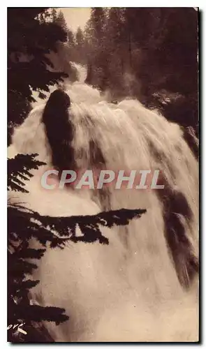 Ansichtskarte AK Environs Jove Pau H P Heliogravure de Luxe Cauterets H P Cascade de Lutour a la Railler