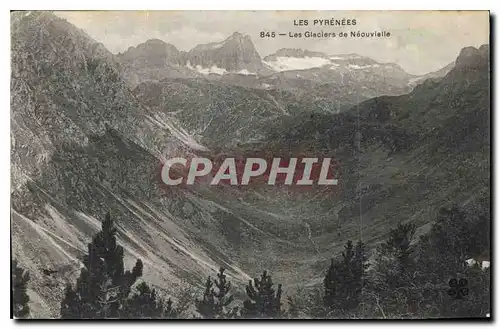 Ansichtskarte AK Les Pyrenees les Glaciers de Neouvielle