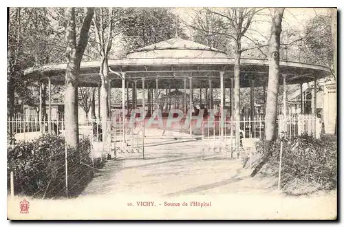 Cartes postales Vichy source de l'Hopital