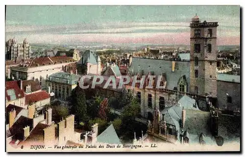 Ansichtskarte AK Dijon vue generale du Palais des Ducs de Bourgogne