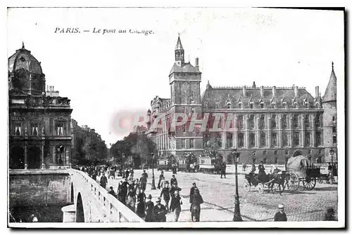 Cartes postales Paris Le Pont au change