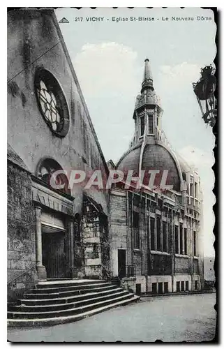 Ansichtskarte AK Vichy Eglise St Blaise le nouveau Dome