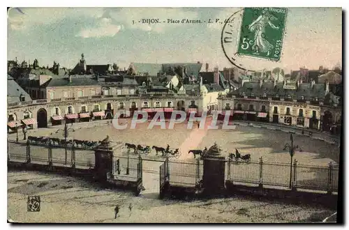 Cartes postales Dijon Place d'Armes