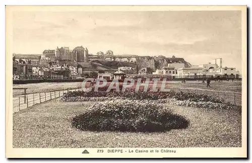 Ansichtskarte AK Dieppe le Casino et le Chateau