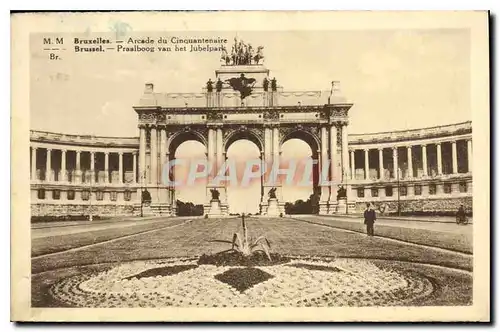 Cartes postales Bruxelles Arcade du Cinquantenaire