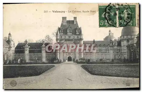 Ansichtskarte AK Valencay le Chateau Facade Nord