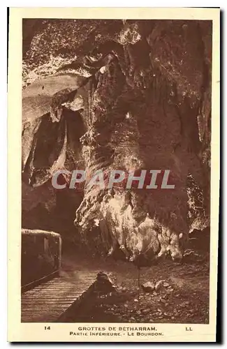 Cartes postales Grottes de Betharram Partie Interieure le Bourdon