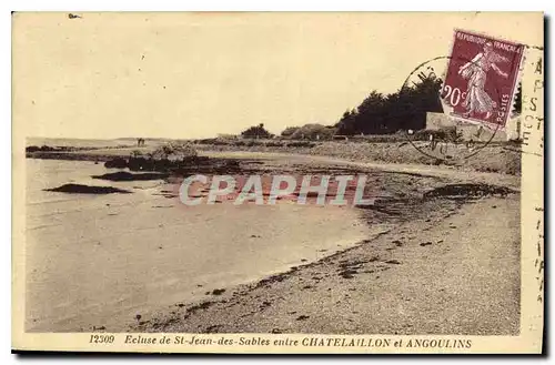Cartes postales Ecluse de St Jean des Sables entre Chatelaillon et Angoulins