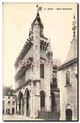 Cartes postales Dijon Eglise Notre Dame