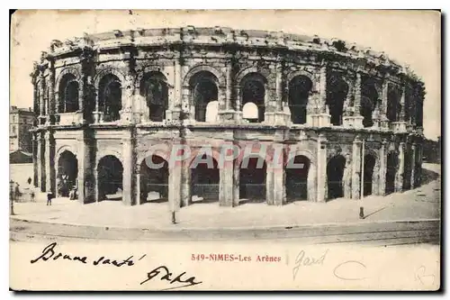 Cartes postales Nimes les Arenes