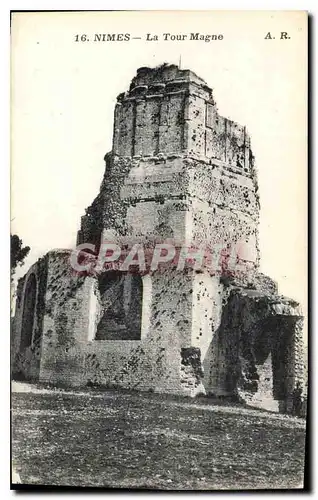 Cartes postales Nimes la Tour Magne