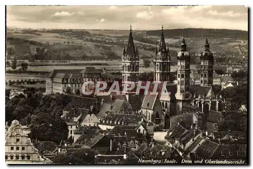 Cartes postales Naumburg Saale Dom und Oberlandesqeridit