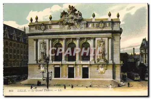 Cartes postales Lille le Grand Theatre