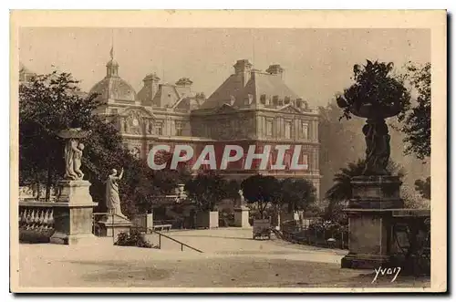 Ansichtskarte AK Paris en Flanant le Palais et Jardin du Luxembourg