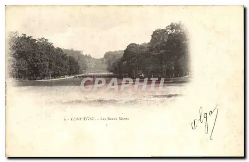 Cartes postales Compiegne les Beaux Monts