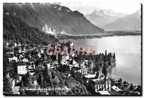 Cartes postales Montreux Territet et les Dents du Midi