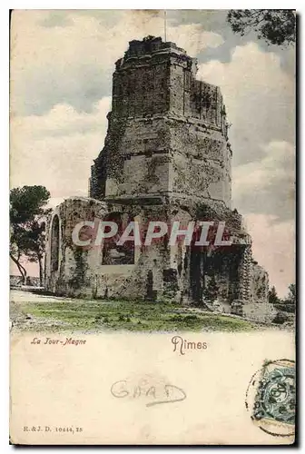 Cartes postales Nimes la Tour Magne