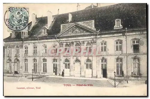 Cartes postales Toul hotel de Ville