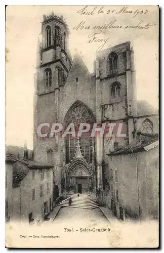 Cartes postales Toul Saint Gengoult