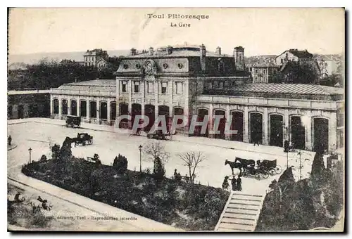 Cartes postales Toul Pittoresque la Gare