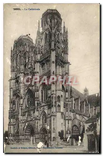 Cartes postales Toul la Cathedrale