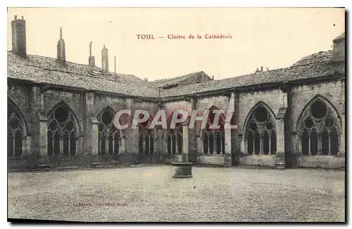 Ansichtskarte AK Toul Cloitre de la Cathedrale