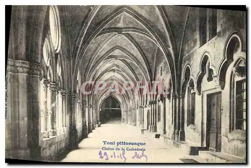 Cartes postales Toul Pittoresque Cloitre de la Cathedrale