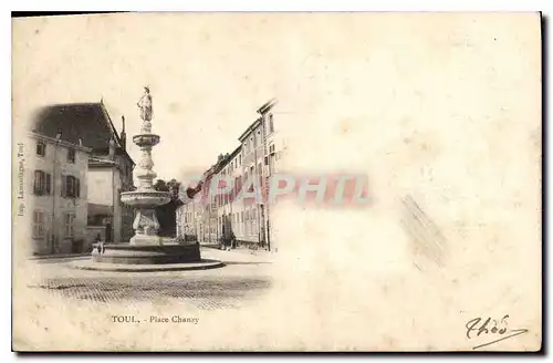 Cartes postales Toul Place Chanzy