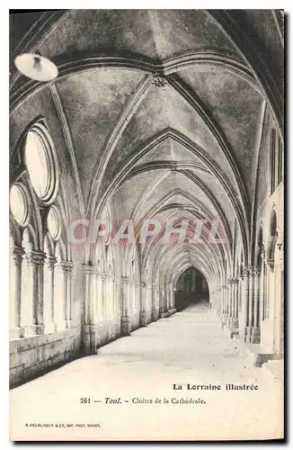 Ansichtskarte AK La Lorraine Illustree Toul Cloitre de la Cathedrale