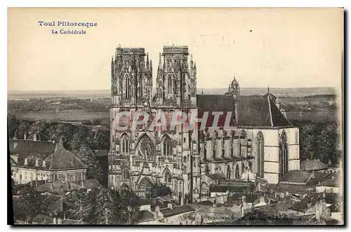 Cartes postales Toul Pittoresque la Cathedrale