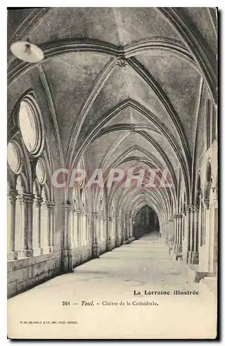 Ansichtskarte AK La Lorraine Illustree Toul Cloitre de la Cathedrale