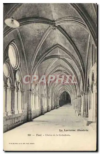 Cartes postales La Lorraine Illustree Toul Cloitre de la Cathedrale