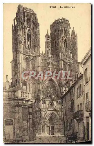 Cartes postales Toul la Cathedrale