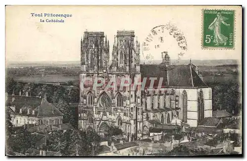 Cartes postales Toul Pittoresque la Cathedrale