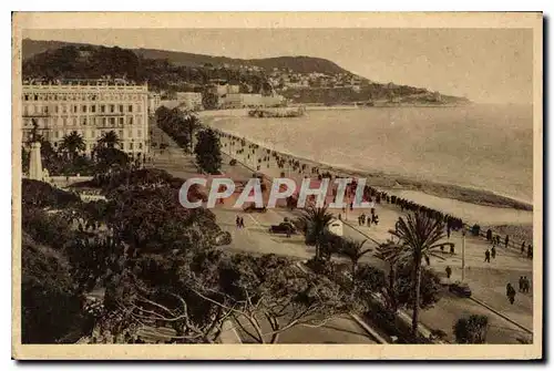 Cartes postales Cote d'Azur Artistique Nice les Jardins Albert Ier le Mont Boron