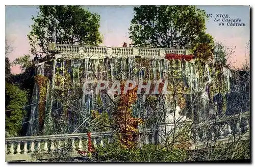 Cartes postales Nice la Cascade du Chateau