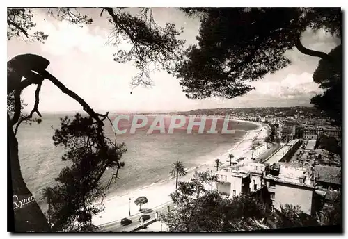 Ansichtskarte AK Les Bords de la riviera Nice vue panoramique sur la Baie des Anges