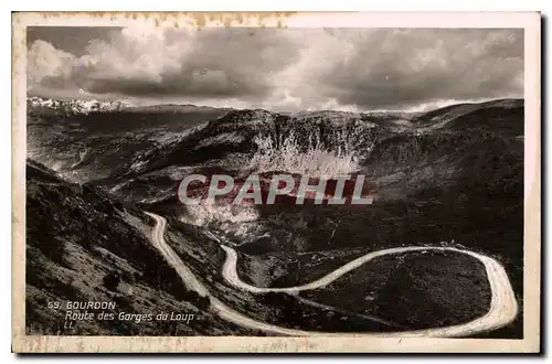 Cartes postales Gourdon Route des Gorges du Loup