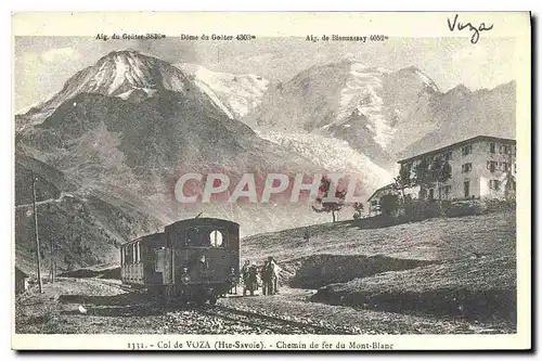 REPRO Col de Voza Hte Savoie Chemin de fer du Mont Blanc