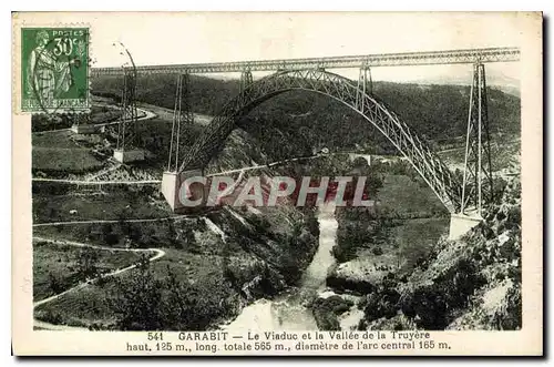 Cartes postales Garabit Le Viaduc et la Vallee de la Truyere