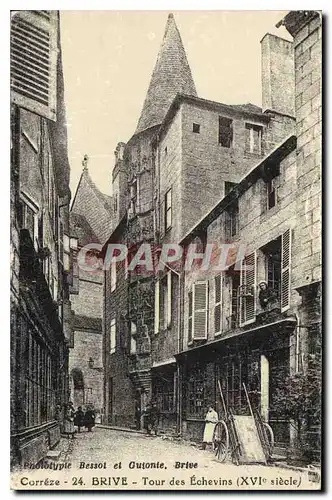 REPRO Correze Brive Tour des Echevins XVI siecle