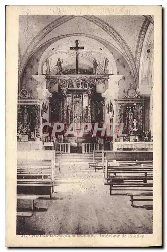 Cartes postales Notre Dame de la Gorge Interieur de l'Eglise
