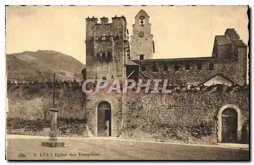 Cartes postales Luz Eglise des Templiers