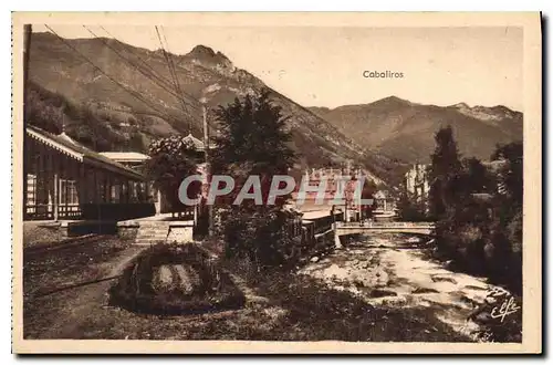 Cartes postales La Gare de la Raillere le Gave et le Cabaliros