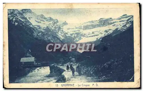 Cartes postales Gavarnie Le Cirque