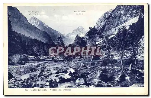 Cartes postales Cauterets Vallee de Lutour